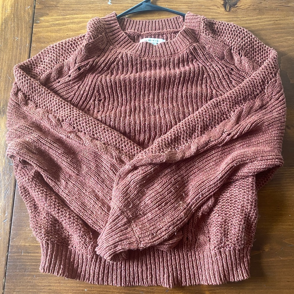 Medium maroon sweater from American eagle